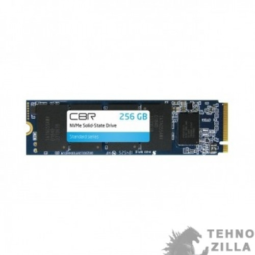CBR SSD-256GB-M.2-ST22, Внутренний SSD-накопитель, серия "Standard", 256 GB, M.2 2280, PCIe 3.0 x4, NVMe 1.3, Phison PS5013-E13T, 3D TLC NAND, R/W speed up to 2200/1100 MB/s, TBW (TB) 200