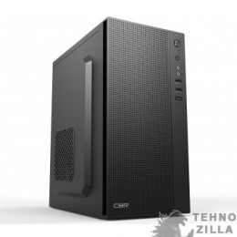 CBR PCC-MATX-MX08-WPSU Корпус mATX Minitower MX08, без БП, 2*USB 2.0, HD Audio+Mic, Black