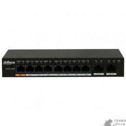 DAHUA DH-PFS3010-8ET-96 8-портовый неуправляемый коммутатор с РоЕ
