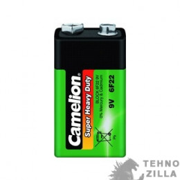 Camelion 6F22 SR-1 (6F22-SP1G, батарейка,9В) (1 шт. в уп-ке) 